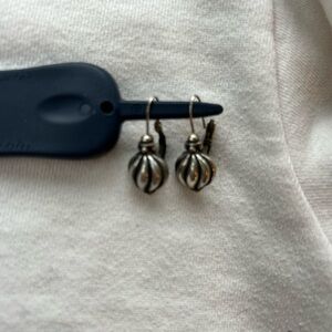 Elegant Silver Drop Earrings
